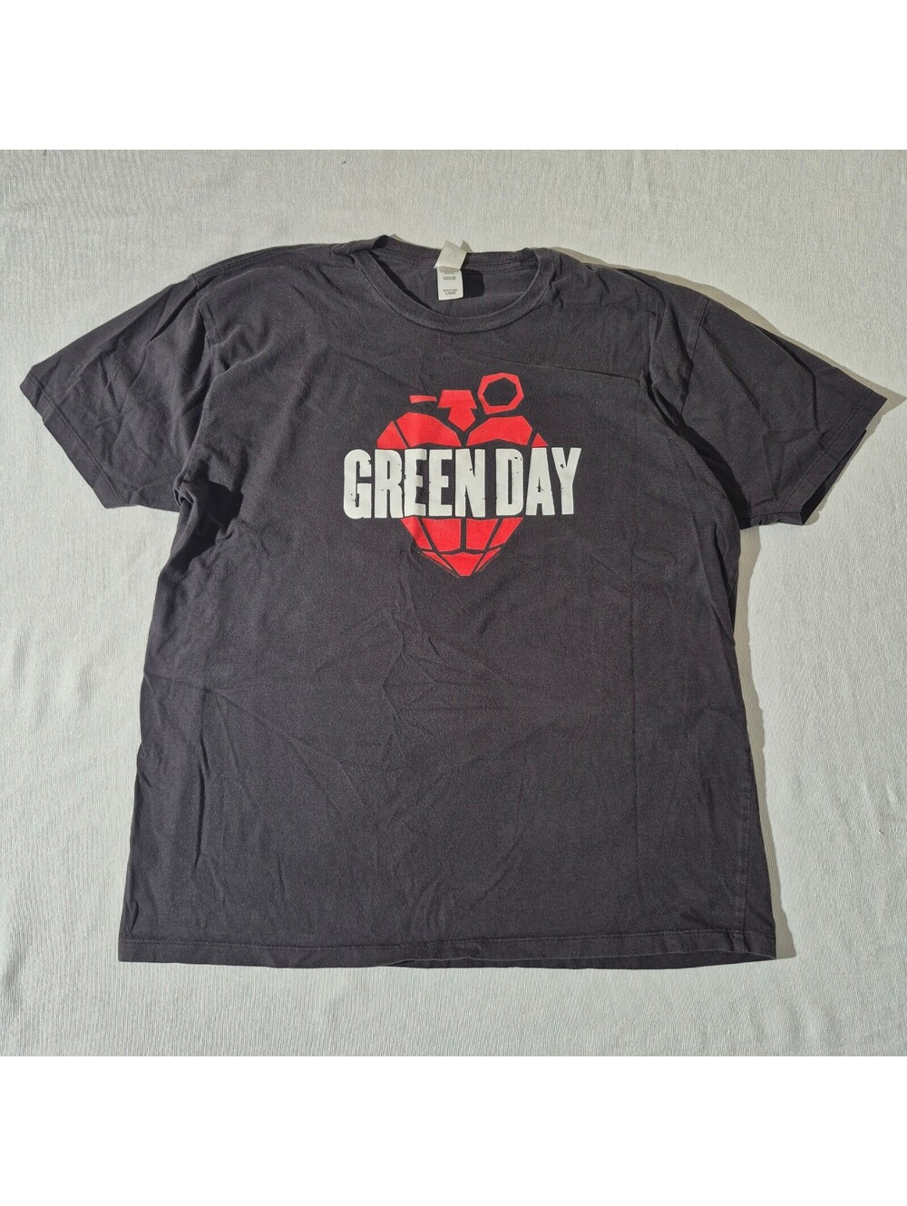 Y2K Green Day American Idoit Womens L Large graphic T-shirt